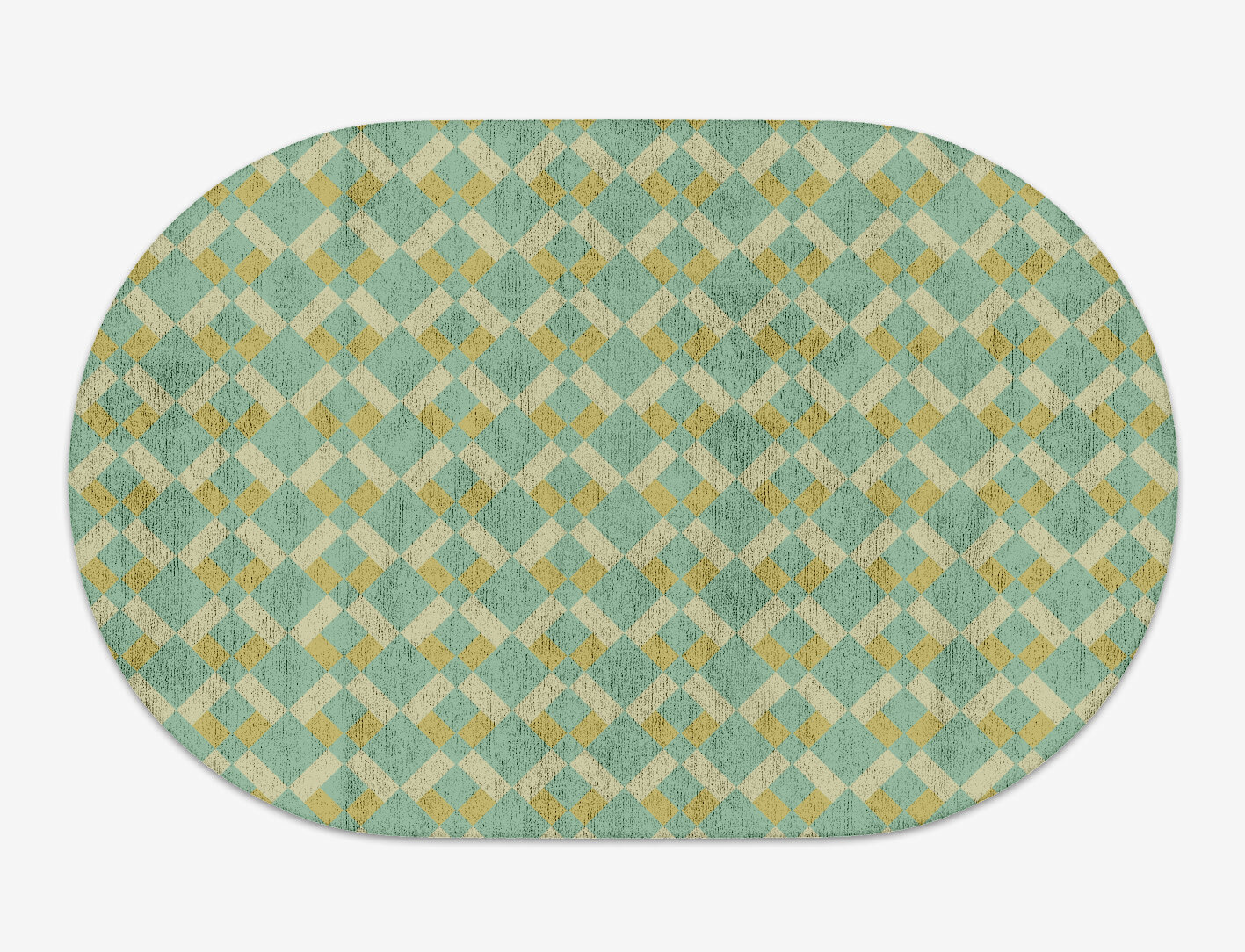 Merlin Geometric Capsule Hand Tufted Bamboo Silk Custom Rug by Rug Artisan