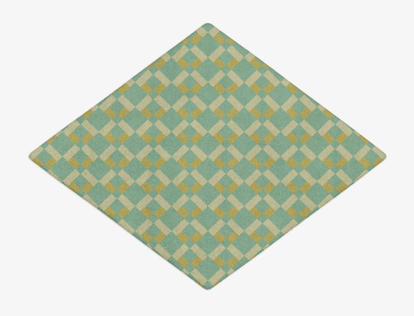 Merlin Geometric Diamond Hand Tufted Pure Wool Custom Rug by Rug Artisan
