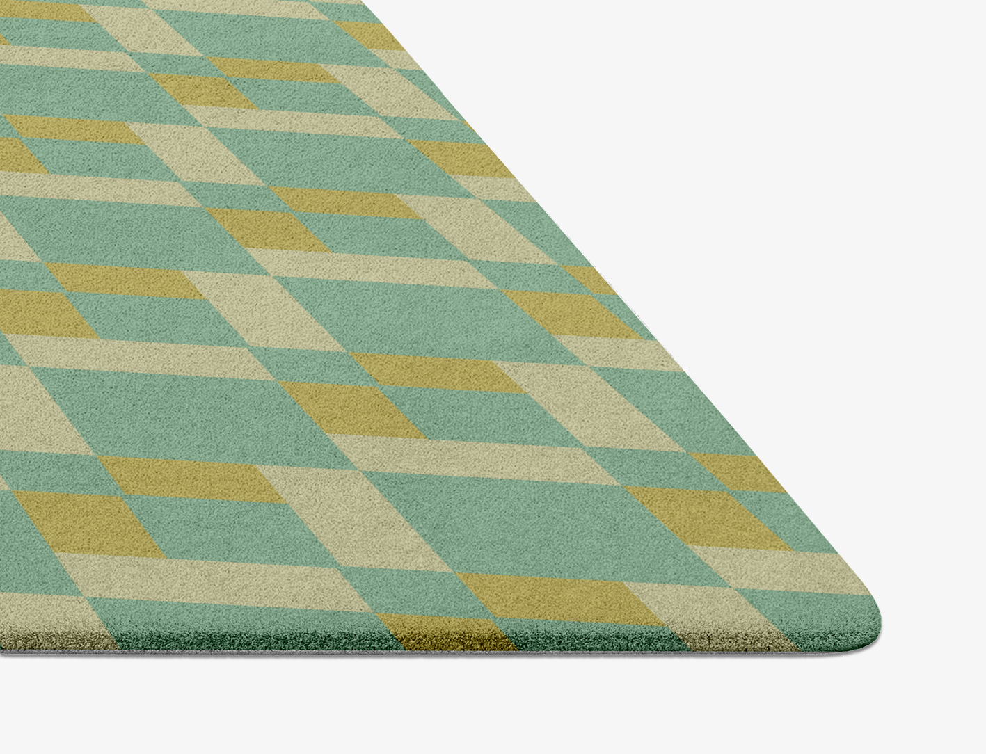 Merlin Geometric Diamond Hand Tufted Pure Wool Custom Rug by Rug Artisan
