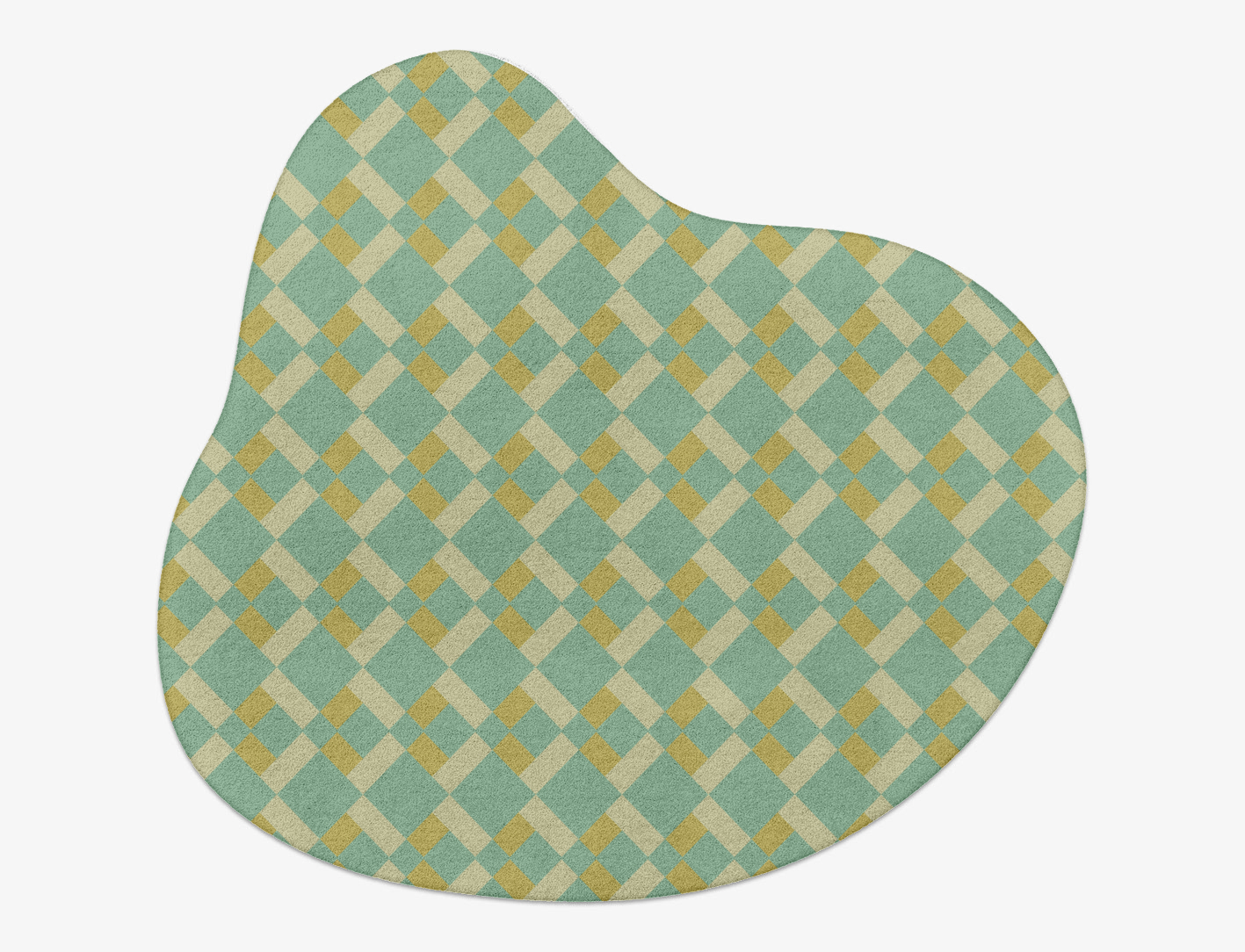 Merlin Geometric Splash Hand Tufted Pure Wool Custom Rug by Rug Artisan