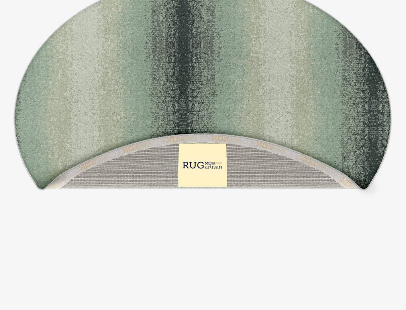 Midsea Gradation Oval Hand Tufted Pure Wool Custom Rug by Rug Artisan