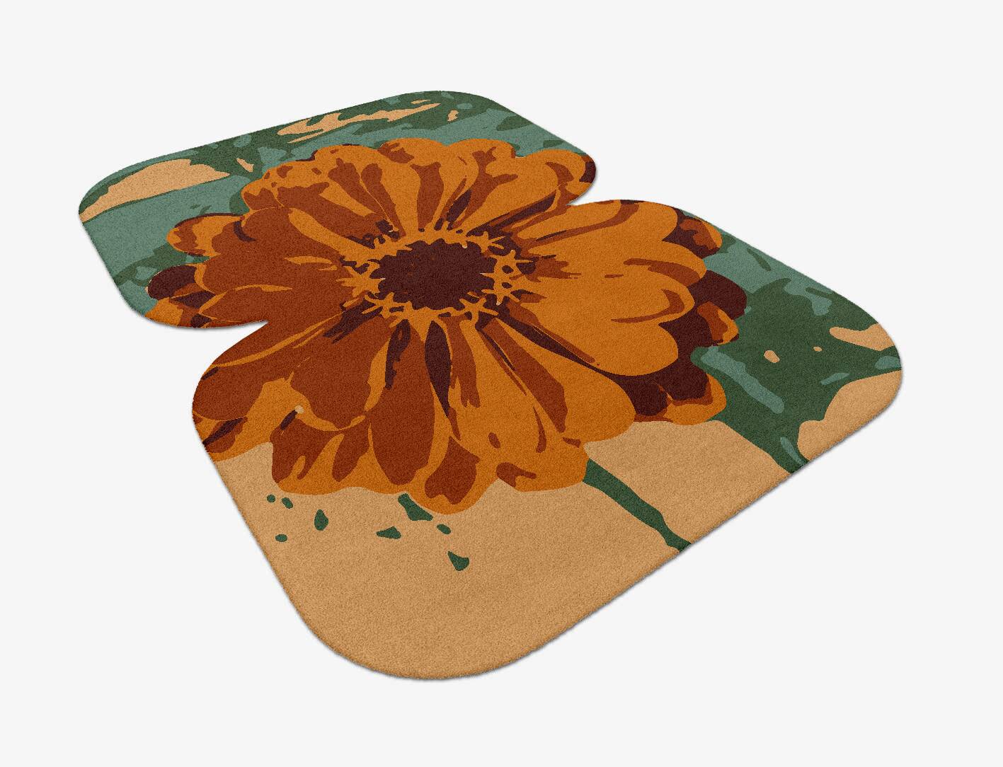 Midsummer Floral Eight Hand Tufted Pure Wool Custom Rug by Rug Artisan