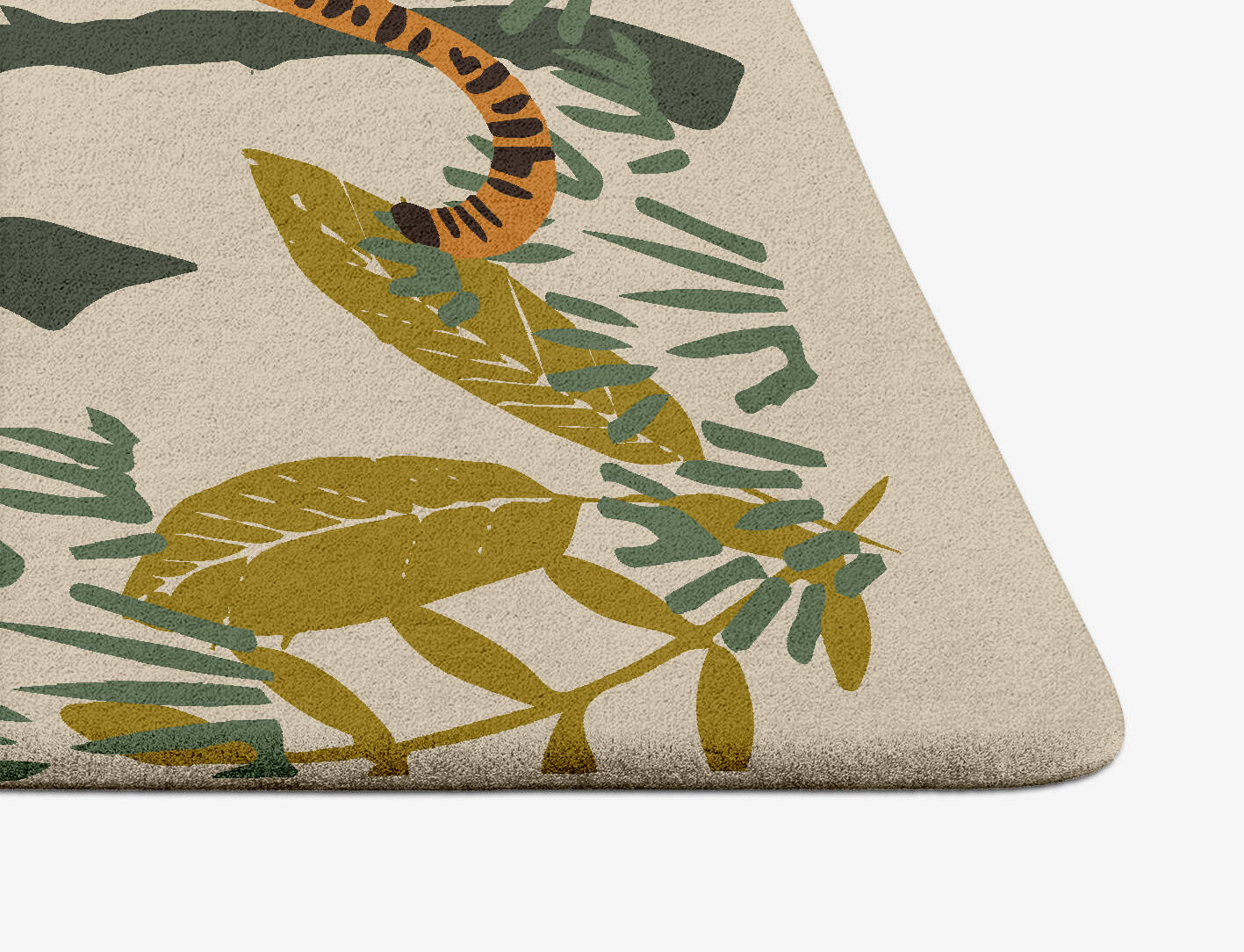 Mighty Jungle Kids Arch Hand Tufted Pure Wool Custom Rug by Rug Artisan