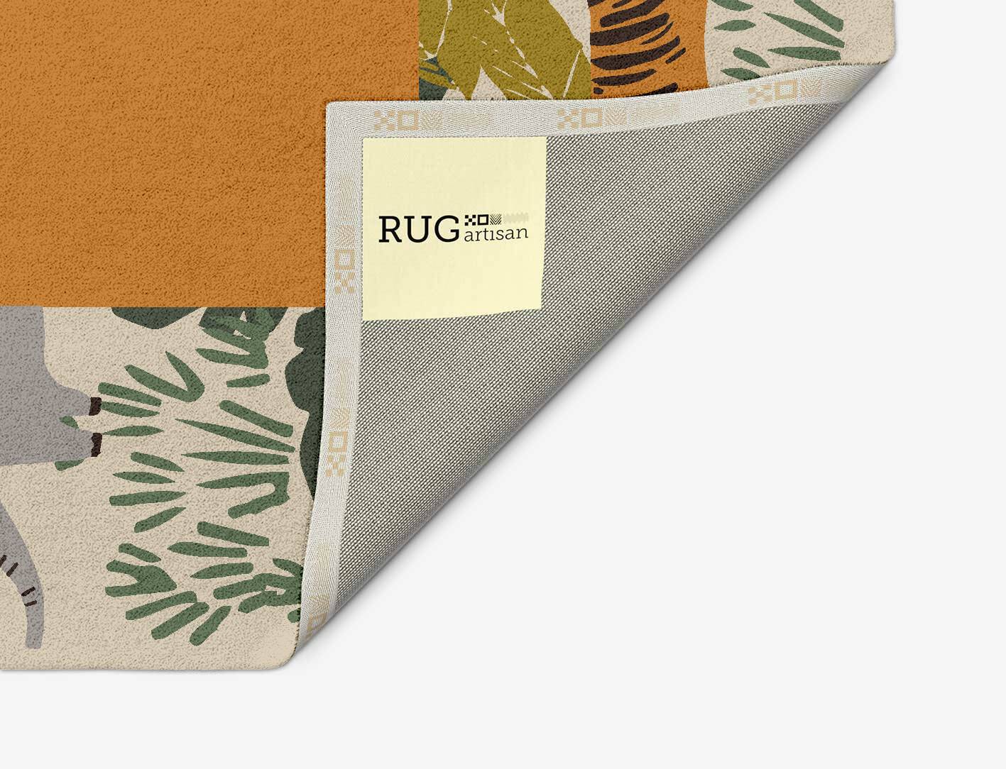 Mighty Jungle Kids Arch Hand Tufted Pure Wool Custom Rug by Rug Artisan