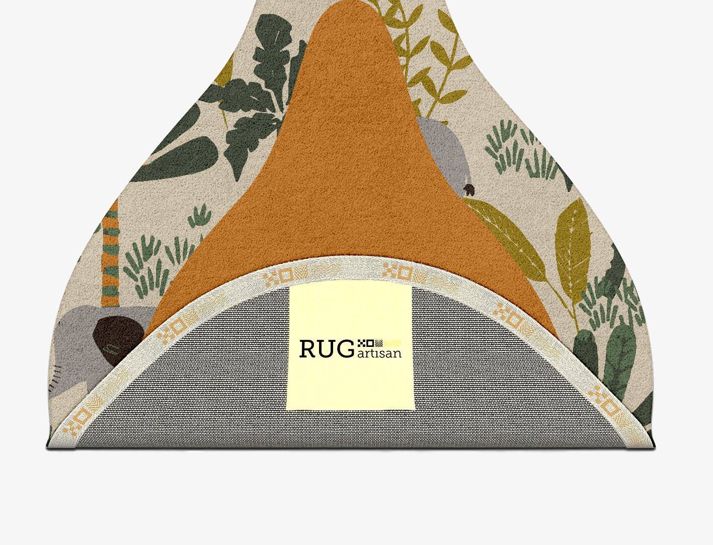 Mighty Jungle Kids Drop Hand Tufted Pure Wool Custom Rug by Rug Artisan