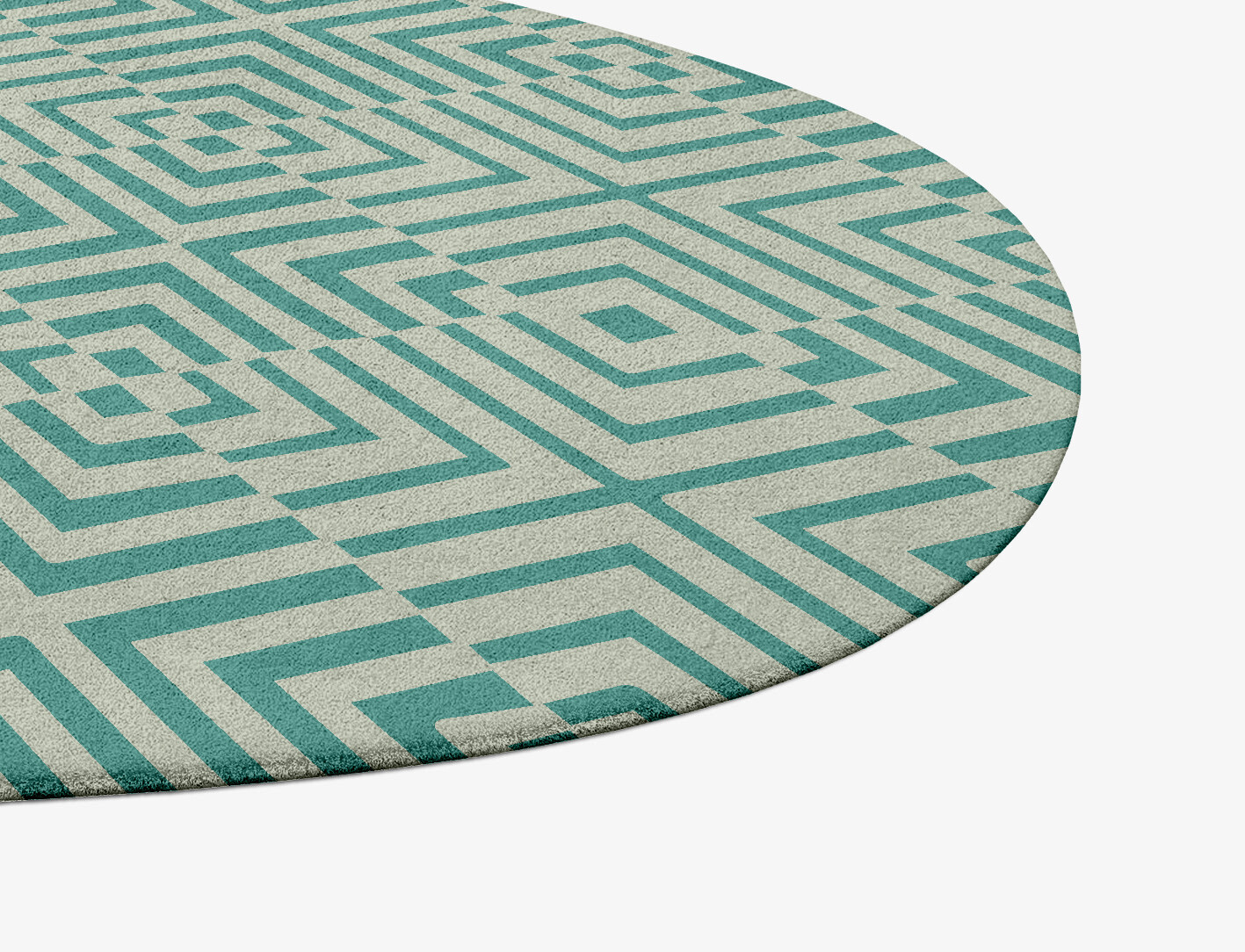 Mirage Geometric Splash Hand Tufted Pure Wool Custom Rug by Rug Artisan
