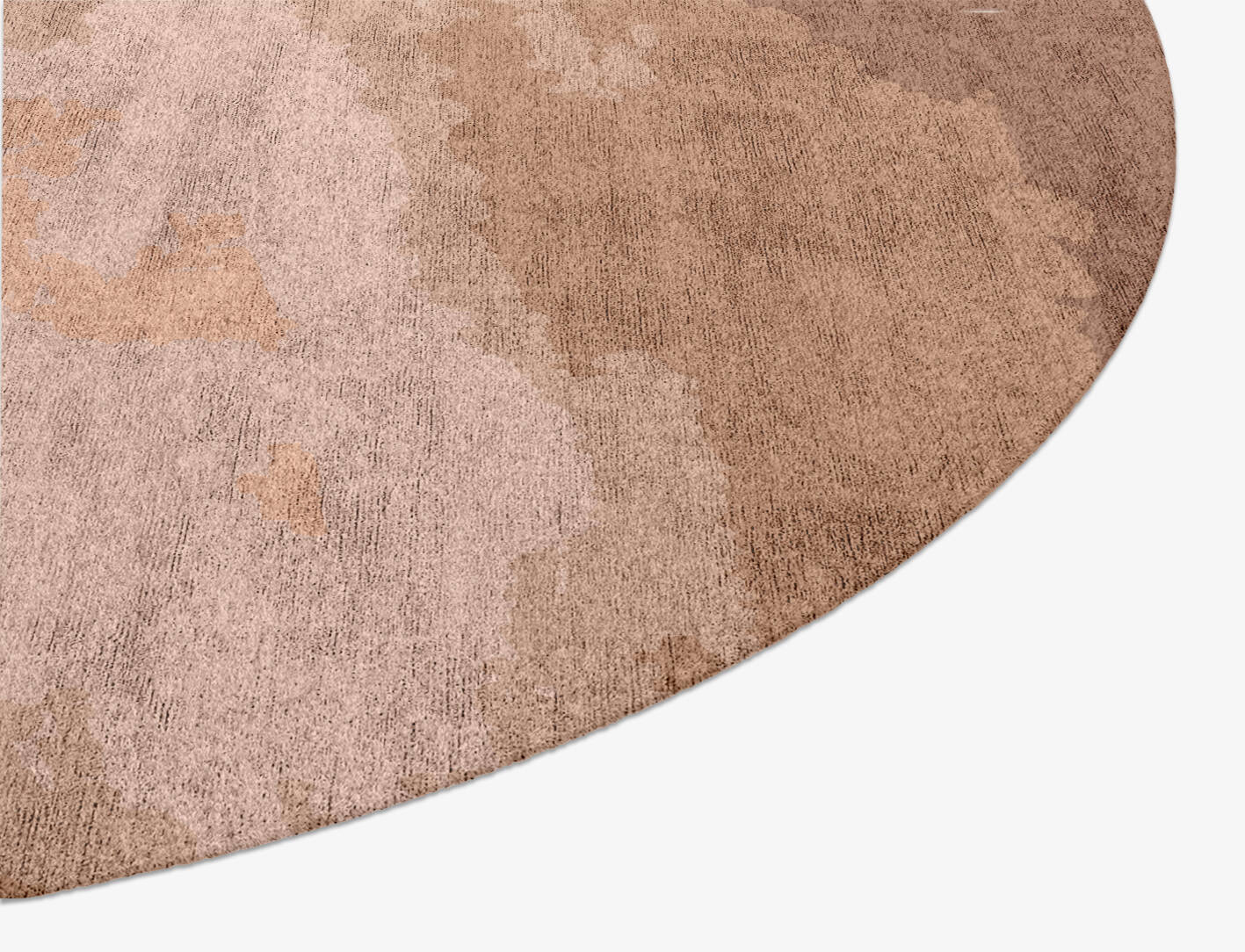 Missovia Gradation Oval Hand Knotted Bamboo Silk Custom Rug by Rug Artisan