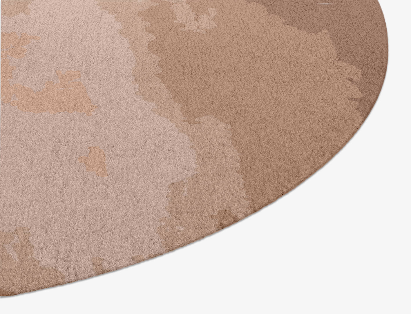 Missovia Gradation Oval Hand Knotted Tibetan Wool Custom Rug by Rug Artisan