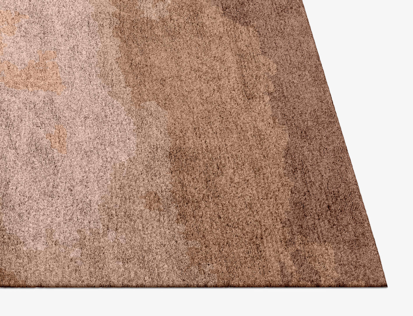 Missovia Gradation Rectangle Hand Knotted Bamboo Silk Custom Rug by Rug Artisan