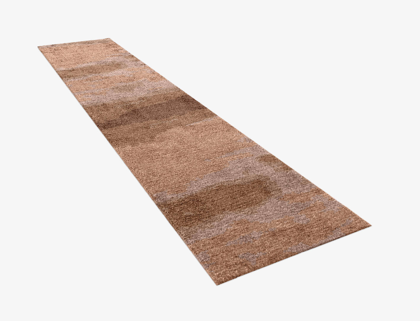 Missovia Gradation Runner Hand Knotted Bamboo Silk Custom Rug by Rug Artisan