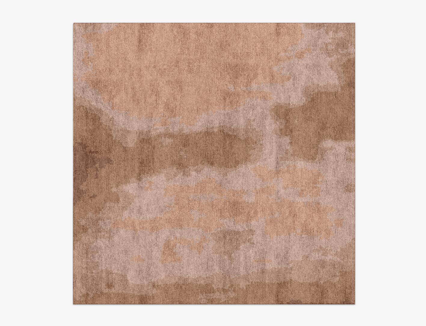 Missovia Gradation Square Hand Knotted Bamboo Silk Custom Rug by Rug Artisan
