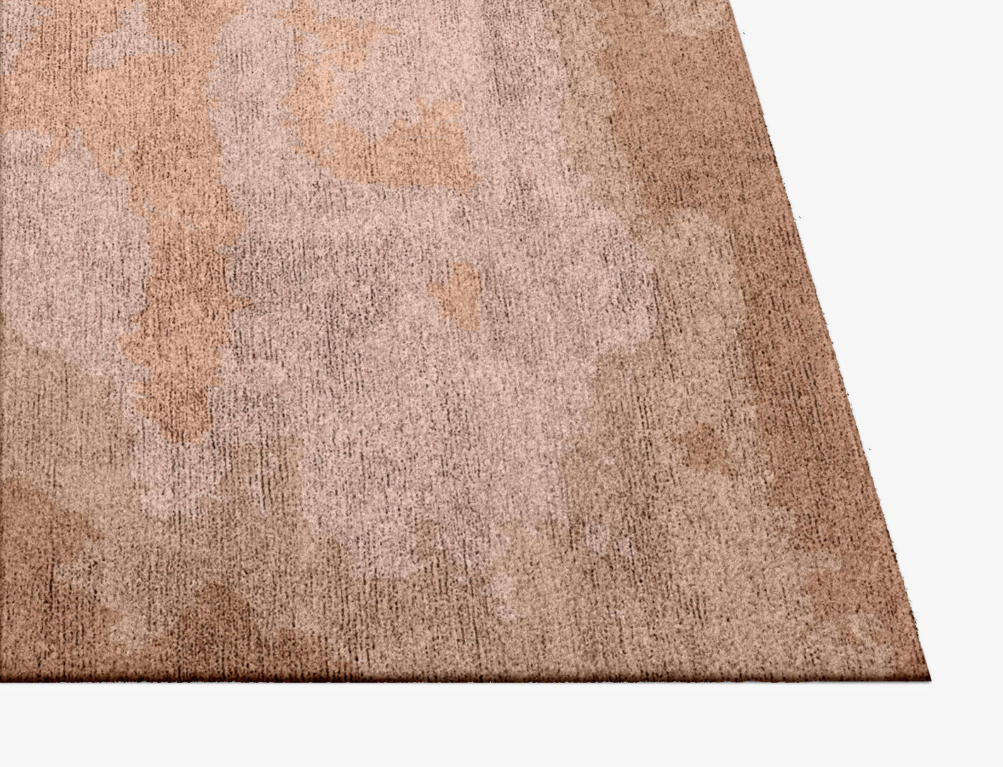 Missovia Gradation Square Hand Knotted Bamboo Silk Custom Rug by Rug Artisan