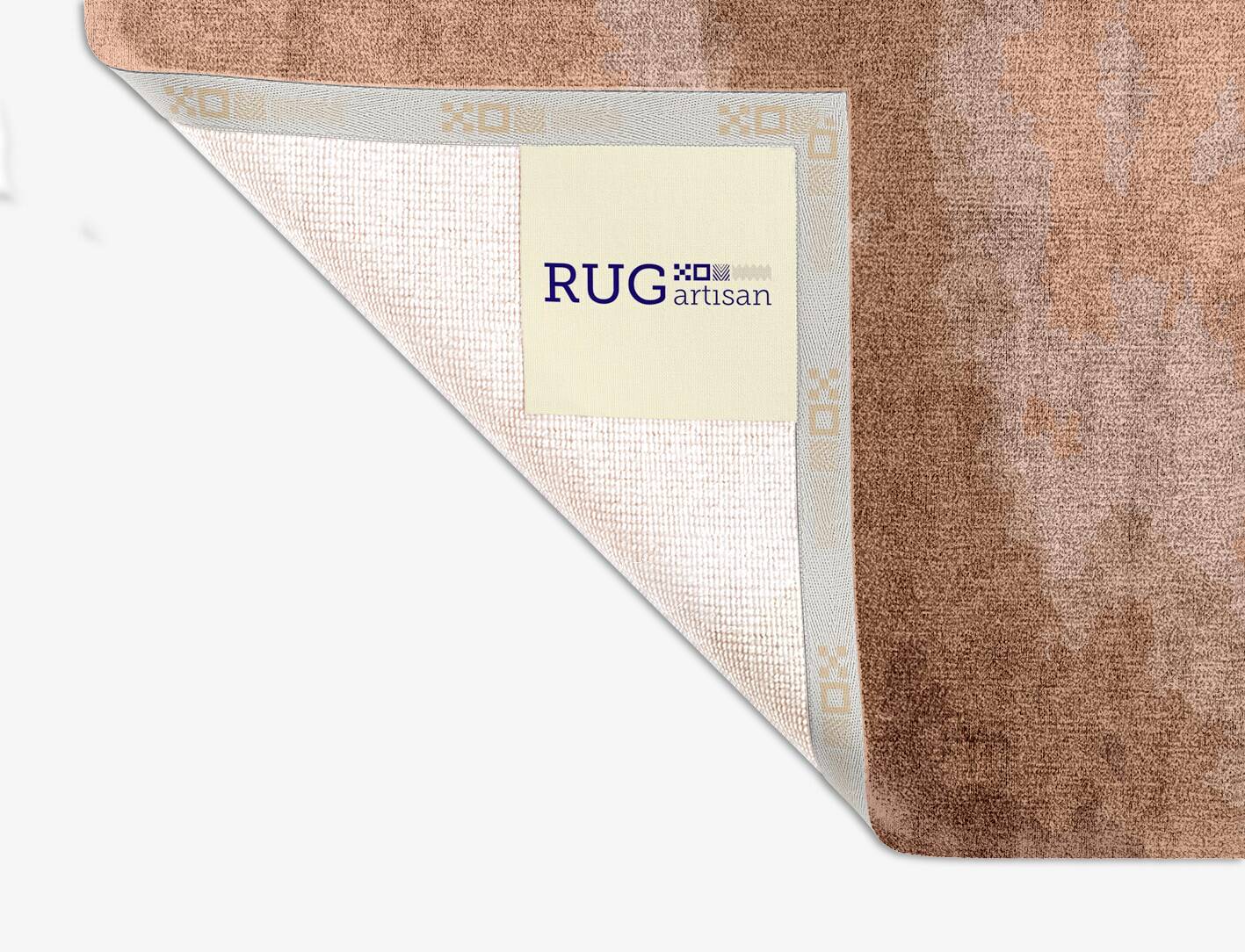 Missovia Gradation Square Hand Knotted Bamboo Silk Custom Rug by Rug Artisan