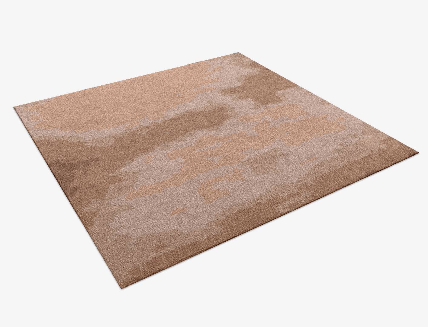Missovia Gradation Square Hand Knotted Tibetan Wool Custom Rug by Rug Artisan