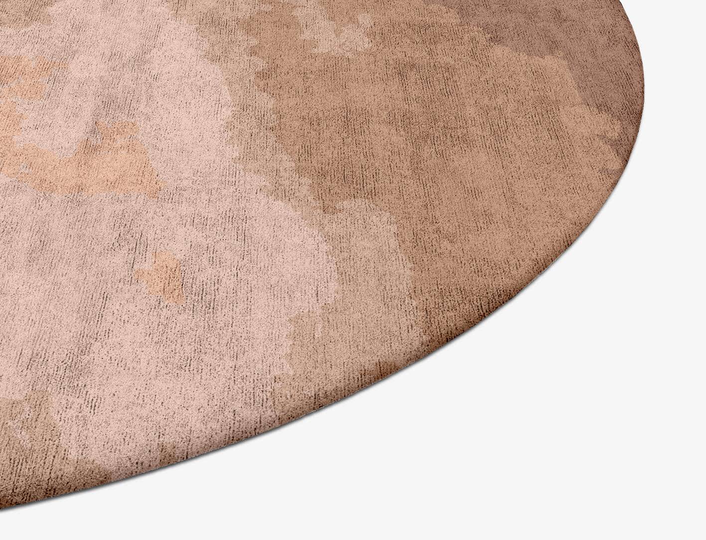 Missovia Gradation Oval Hand Tufted Bamboo Silk Custom Rug by Rug Artisan