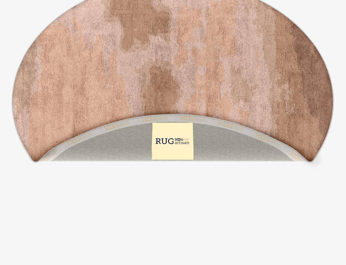 Missovia Gradation Oval Hand Tufted Bamboo Silk Custom Rug by Rug Artisan