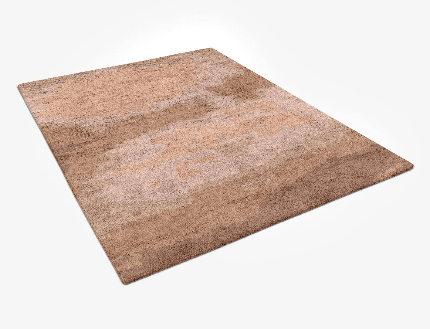 Missovia Gradation Rectangle Hand Tufted Bamboo Silk Custom Rug by Rug Artisan