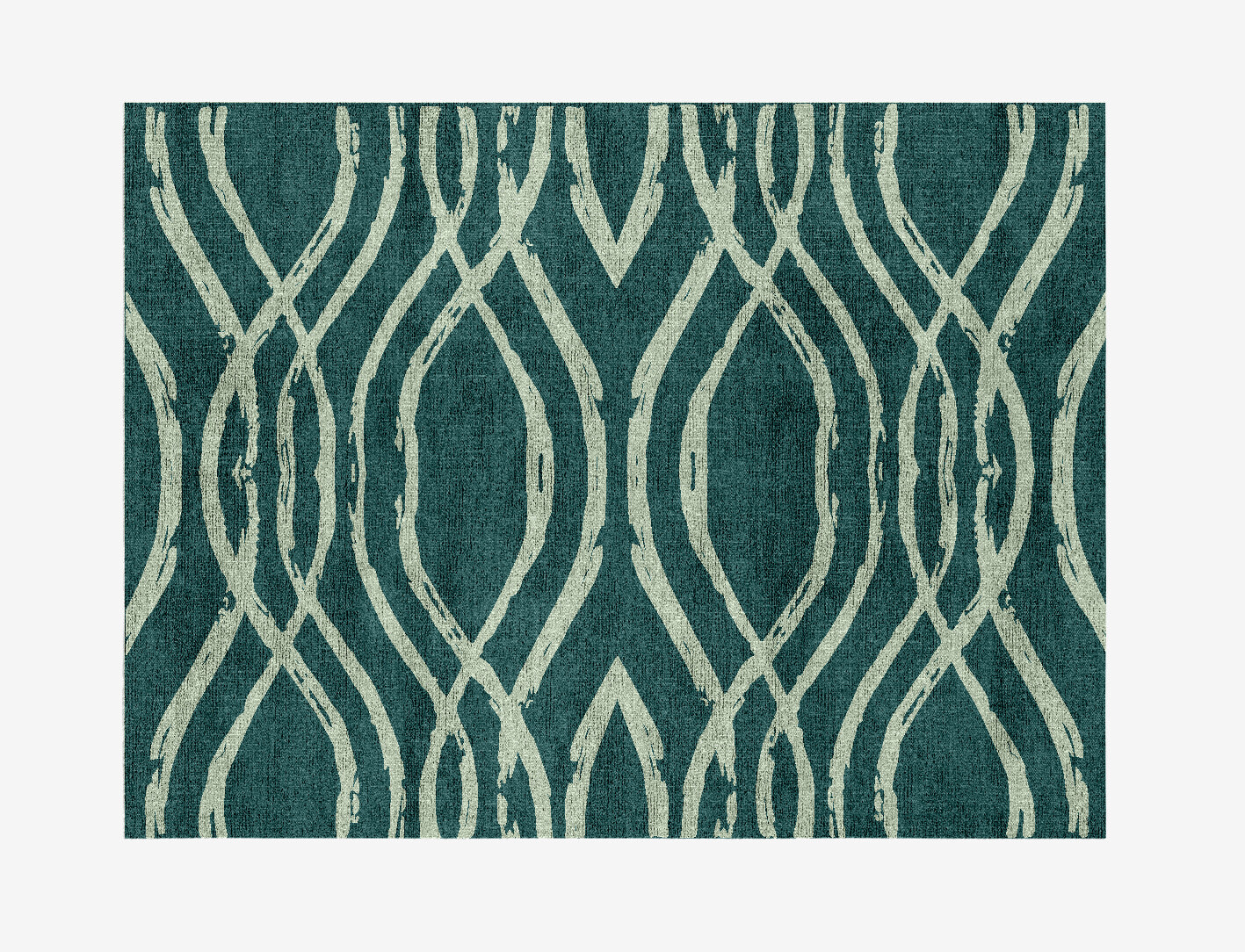 Mitchell Minimalist Rectangle Flatweave Bamboo Silk Custom Rug by Rug Artisan
