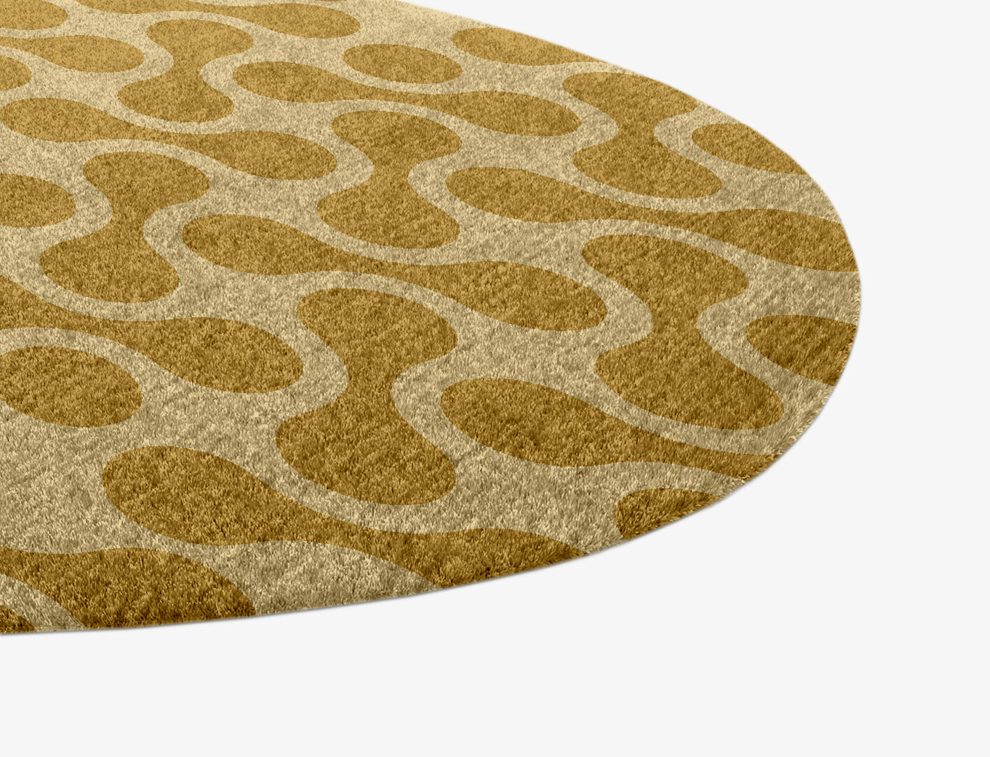 Mitosis Geometric Splash Hand Knotted Tibetan Wool Custom Rug by Rug Artisan