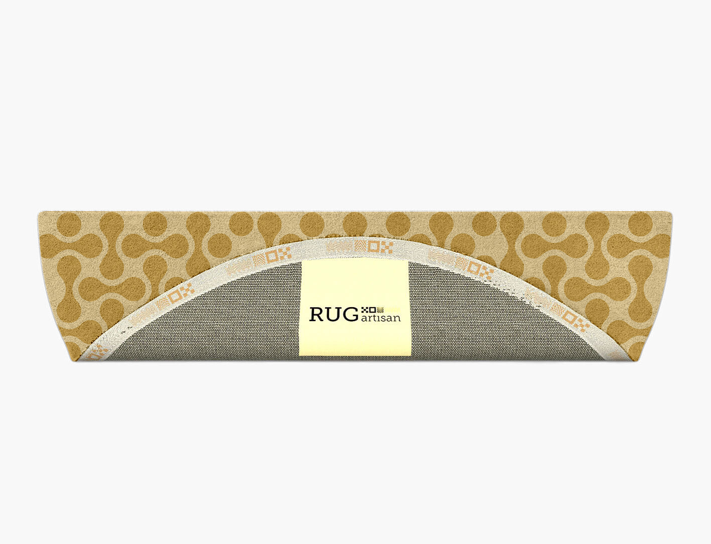 Mitosis Geometric Halfmoon Hand Tufted Pure Wool Custom Rug by Rug Artisan