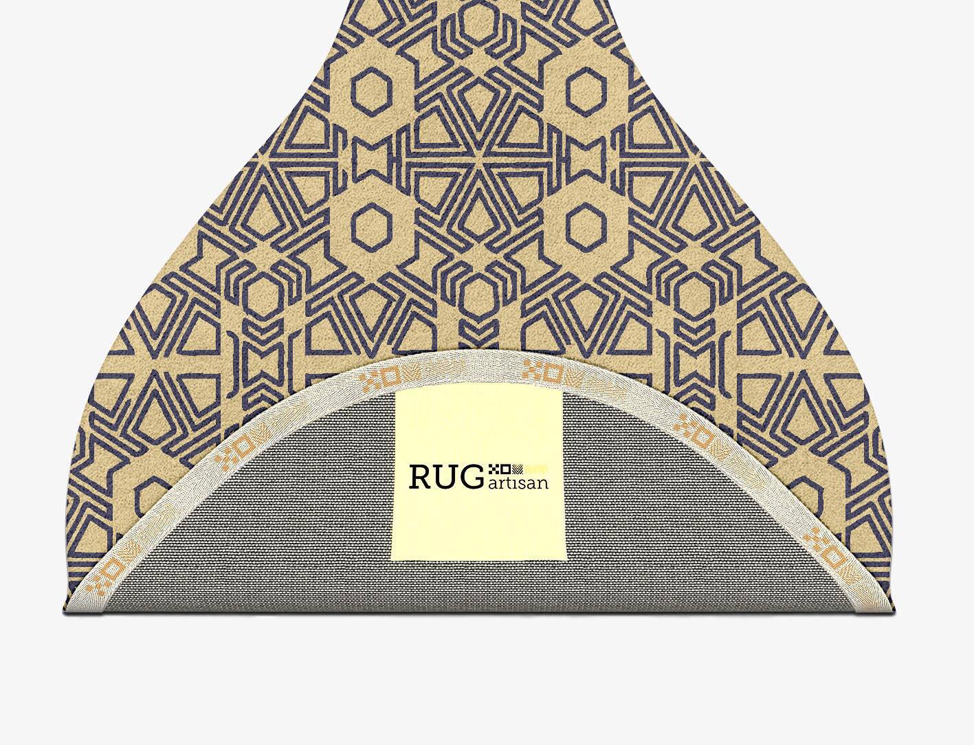 Mitre Geometric Drop Hand Tufted Pure Wool Custom Rug by Rug Artisan