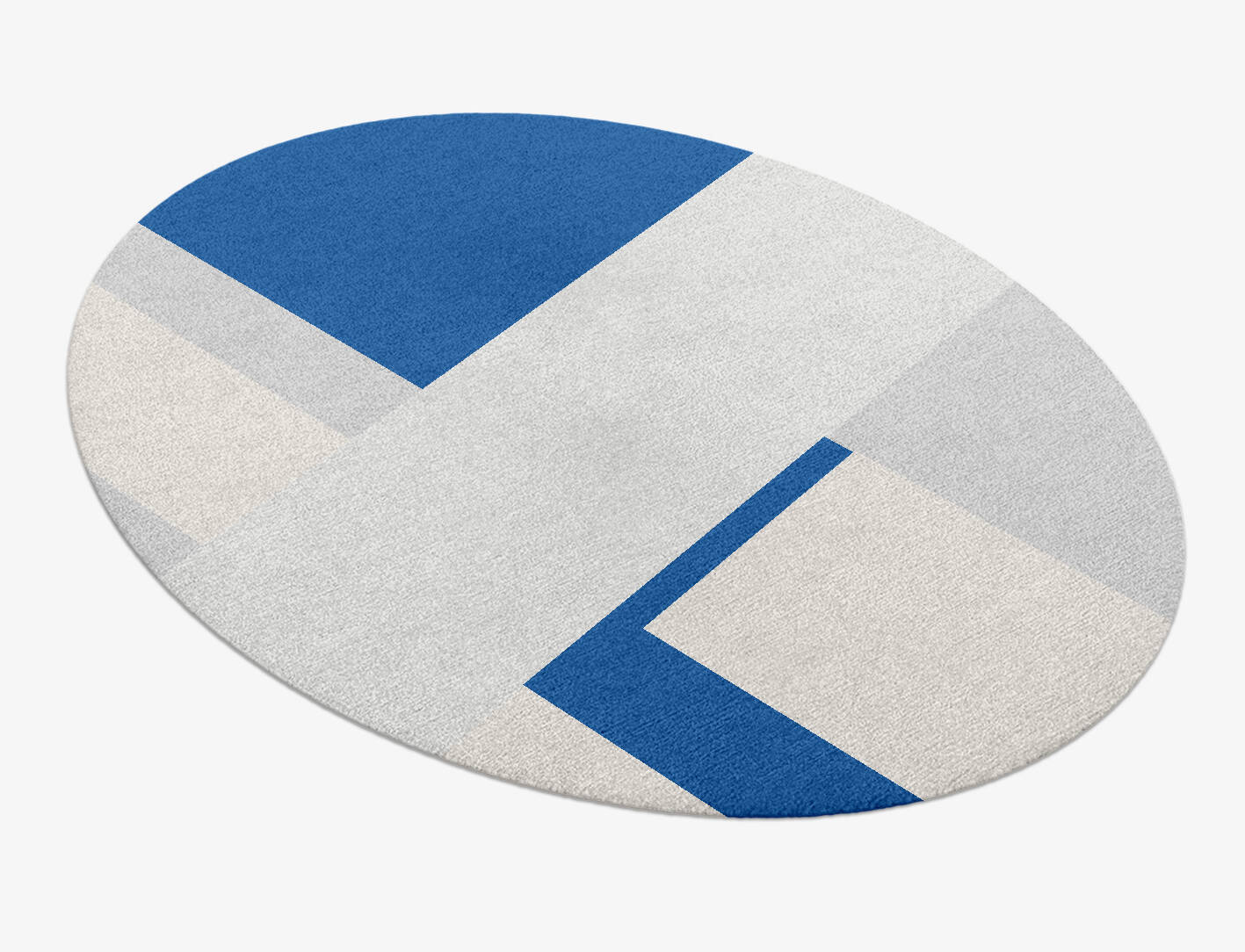 Moana  Oval Hand Knotted Tibetan Wool Custom Rug by Rug Artisan