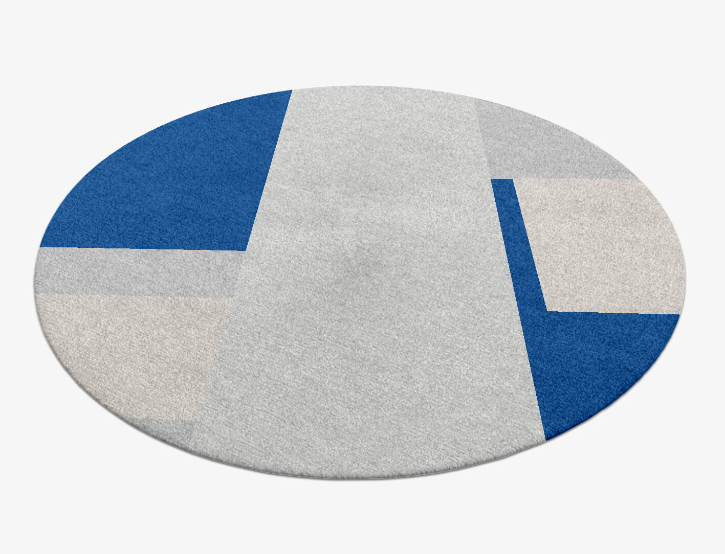 Moana  Round Hand Knotted Tibetan Wool Custom Rug by Rug Artisan