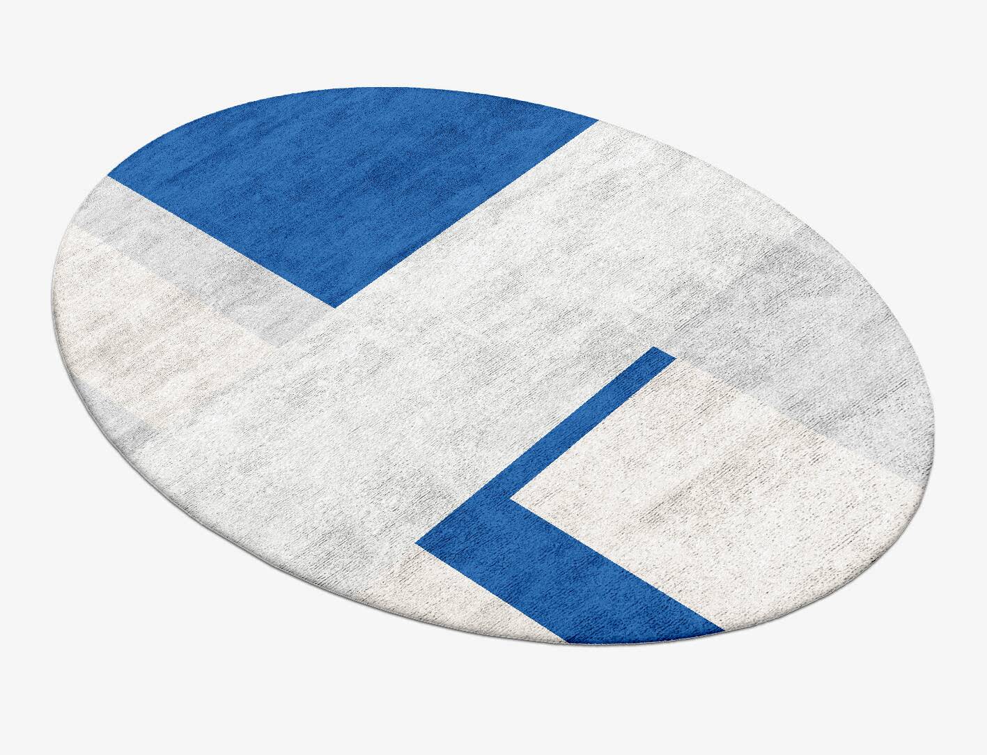 Moana  Oval Hand Tufted Bamboo Silk Custom Rug by Rug Artisan