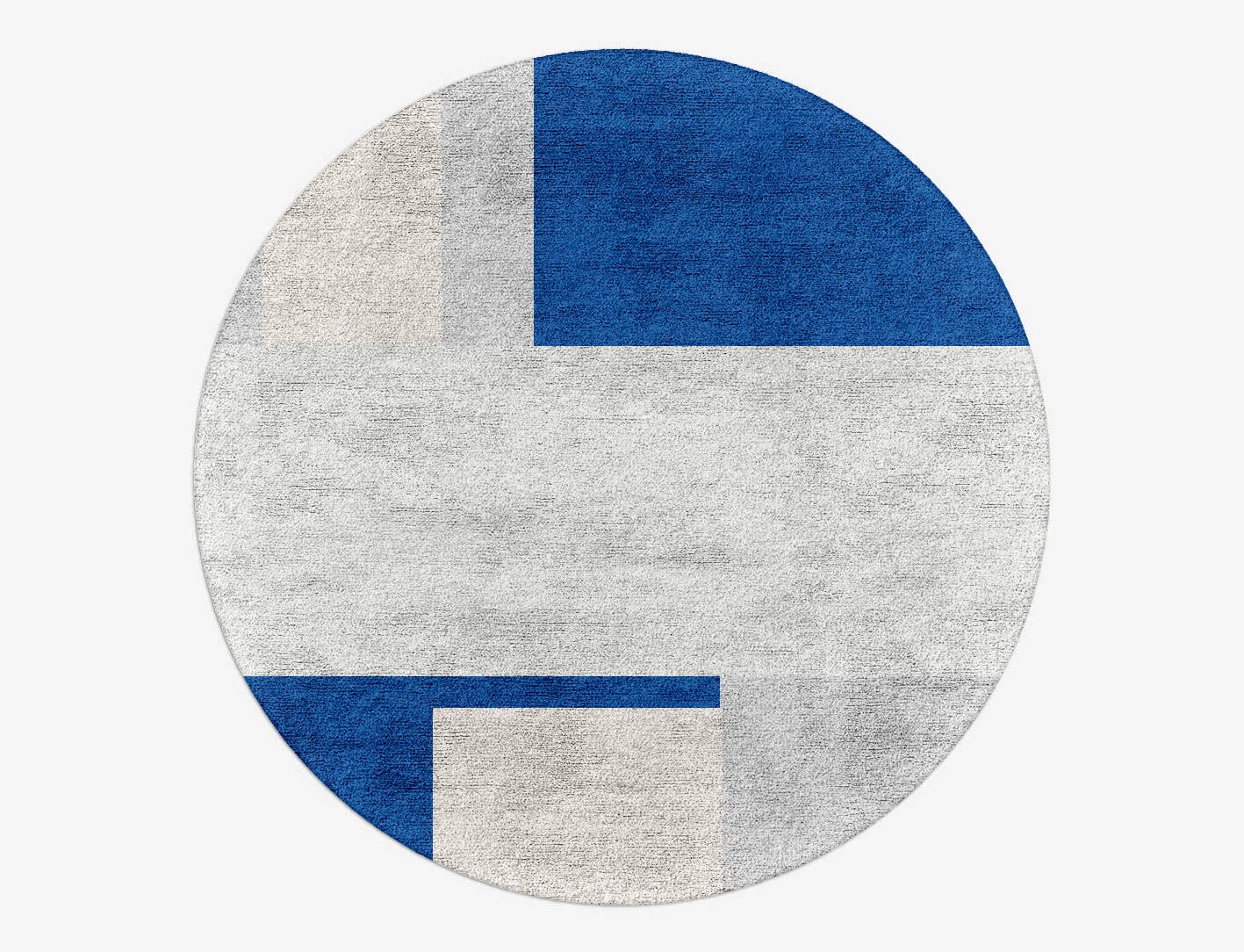 Moana  Round Hand Tufted Bamboo Silk Custom Rug by Rug Artisan