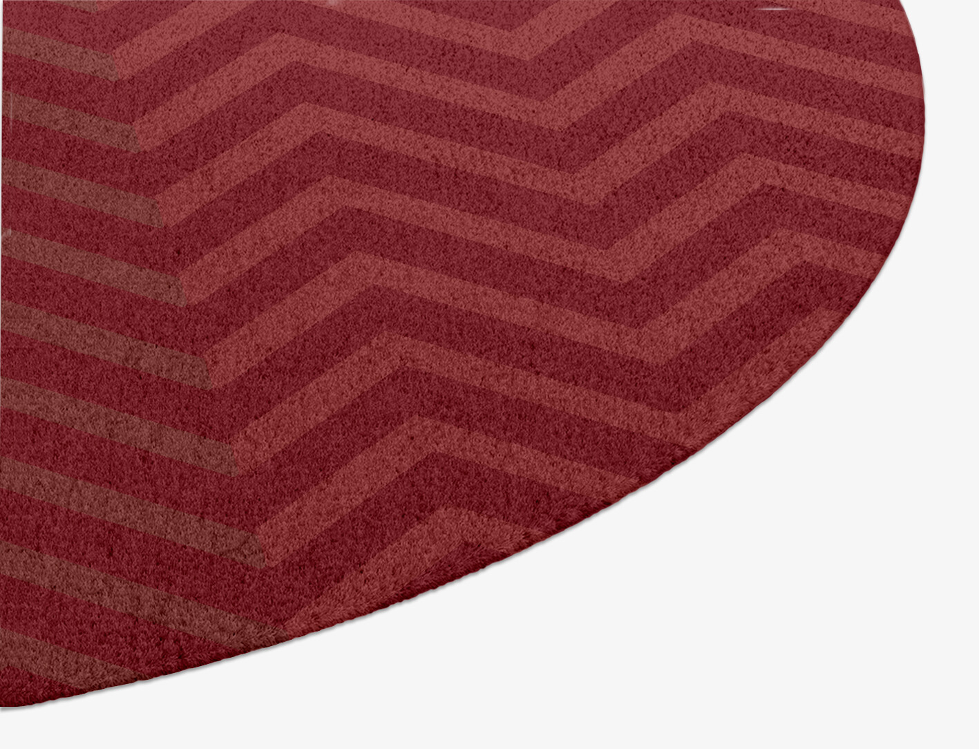 Mold Geometric Oval Hand Knotted Tibetan Wool Custom Rug by Rug Artisan