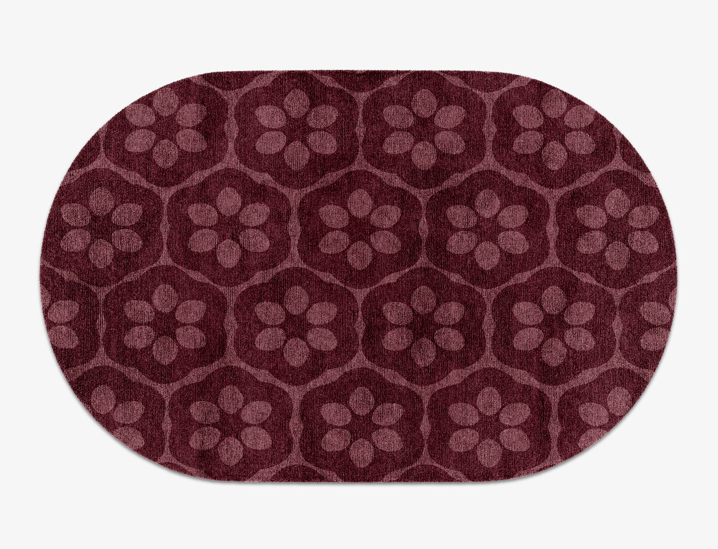 Monet Geometric Capsule Hand Knotted Bamboo Silk Custom Rug by Rug Artisan