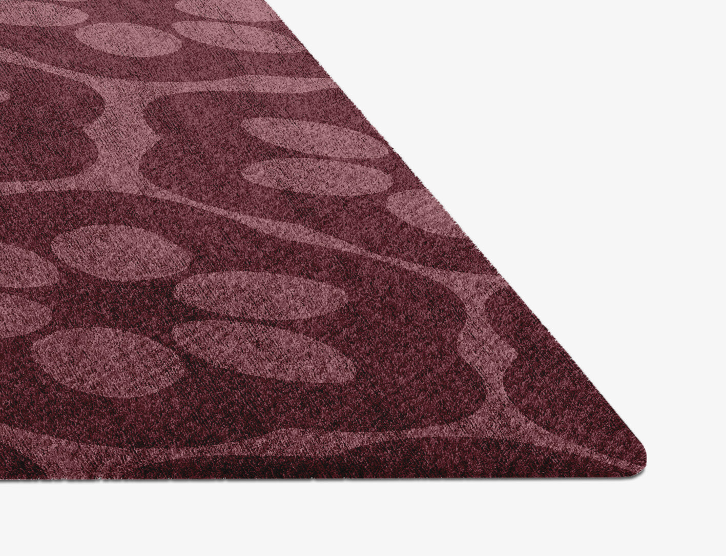 Monet Geometric Diamond Hand Knotted Bamboo Silk Custom Rug by Rug Artisan