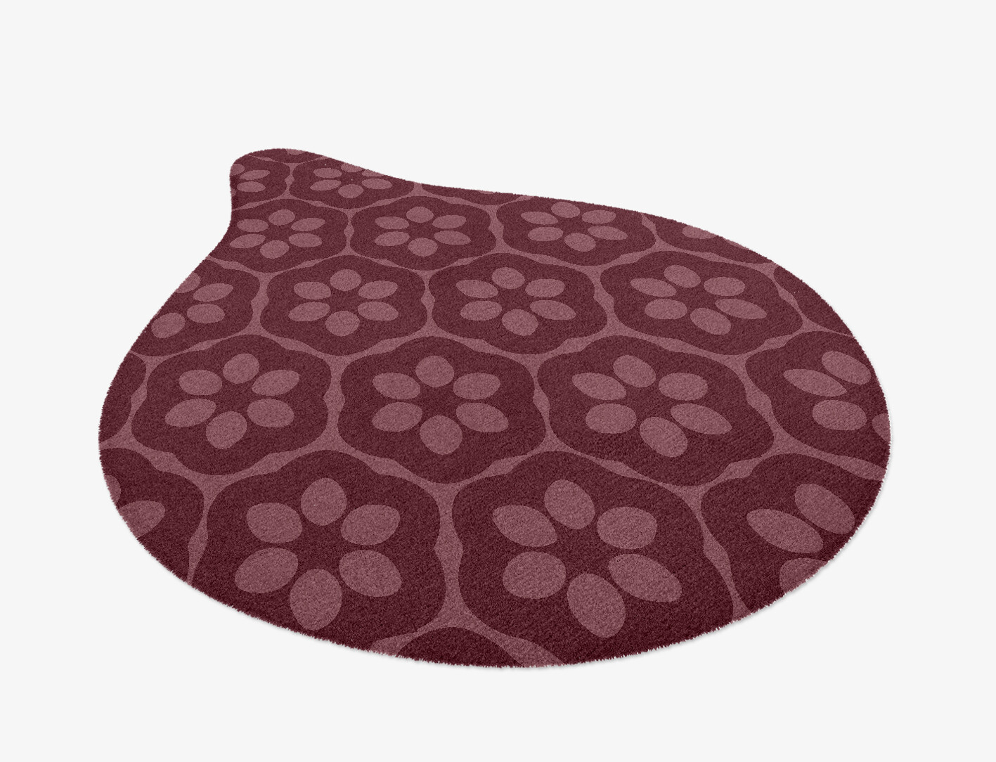 Monet Geometric Drop Hand Knotted Tibetan Wool Custom Rug by Rug Artisan