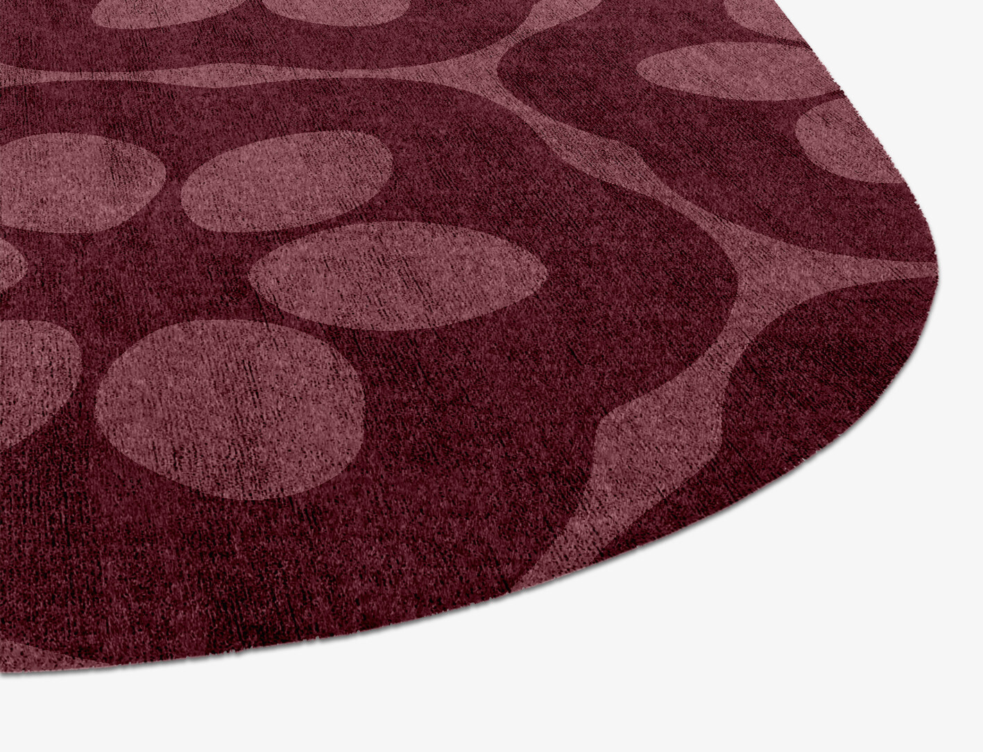 Monet Geometric Eight Hand Knotted Bamboo Silk Custom Rug by Rug Artisan