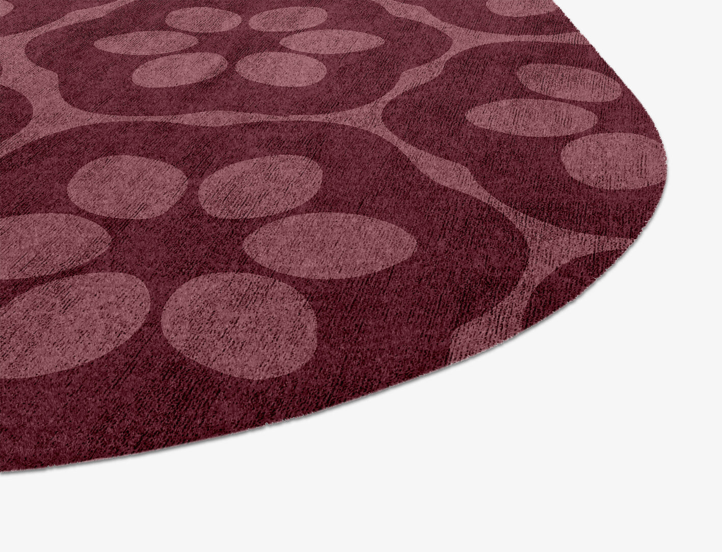 Monet Geometric Oblong Hand Knotted Bamboo Silk Custom Rug by Rug Artisan