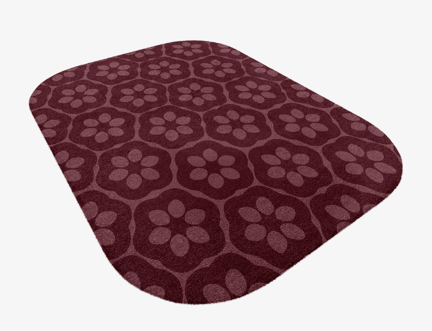 Monet Geometric Oblong Hand Knotted Tibetan Wool Custom Rug by Rug Artisan