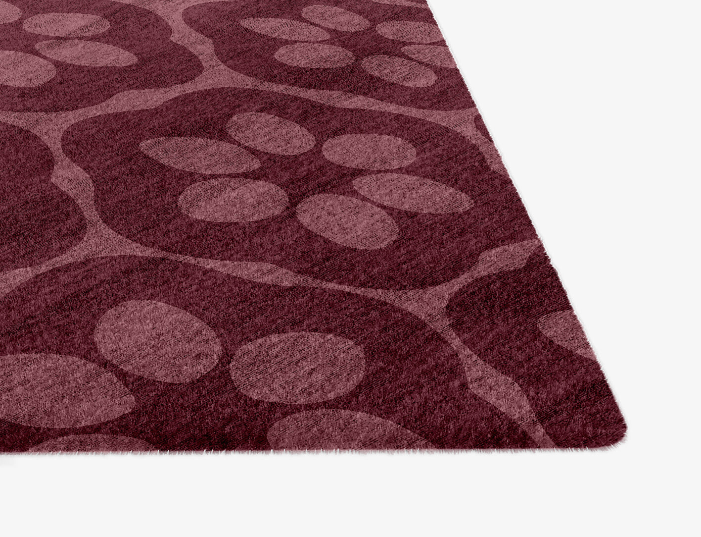 Monet Geometric Ogee Hand Knotted Bamboo Silk Custom Rug by Rug Artisan
