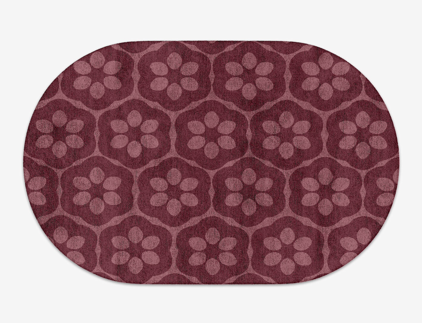 Monet Geometric Capsule Hand Tufted Bamboo Silk Custom Rug by Rug Artisan