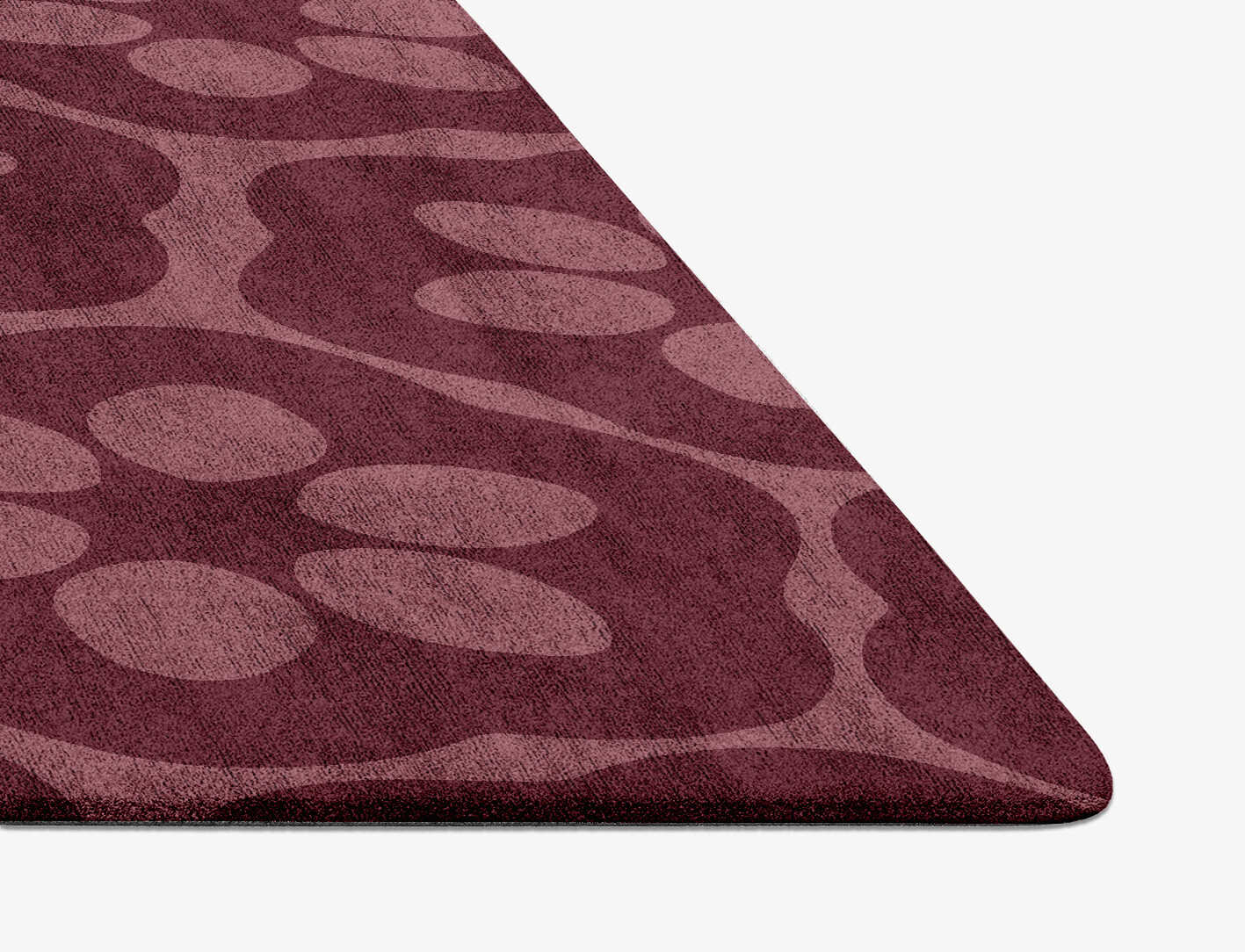 Monet Geometric Diamond Hand Tufted Bamboo Silk Custom Rug by Rug Artisan
