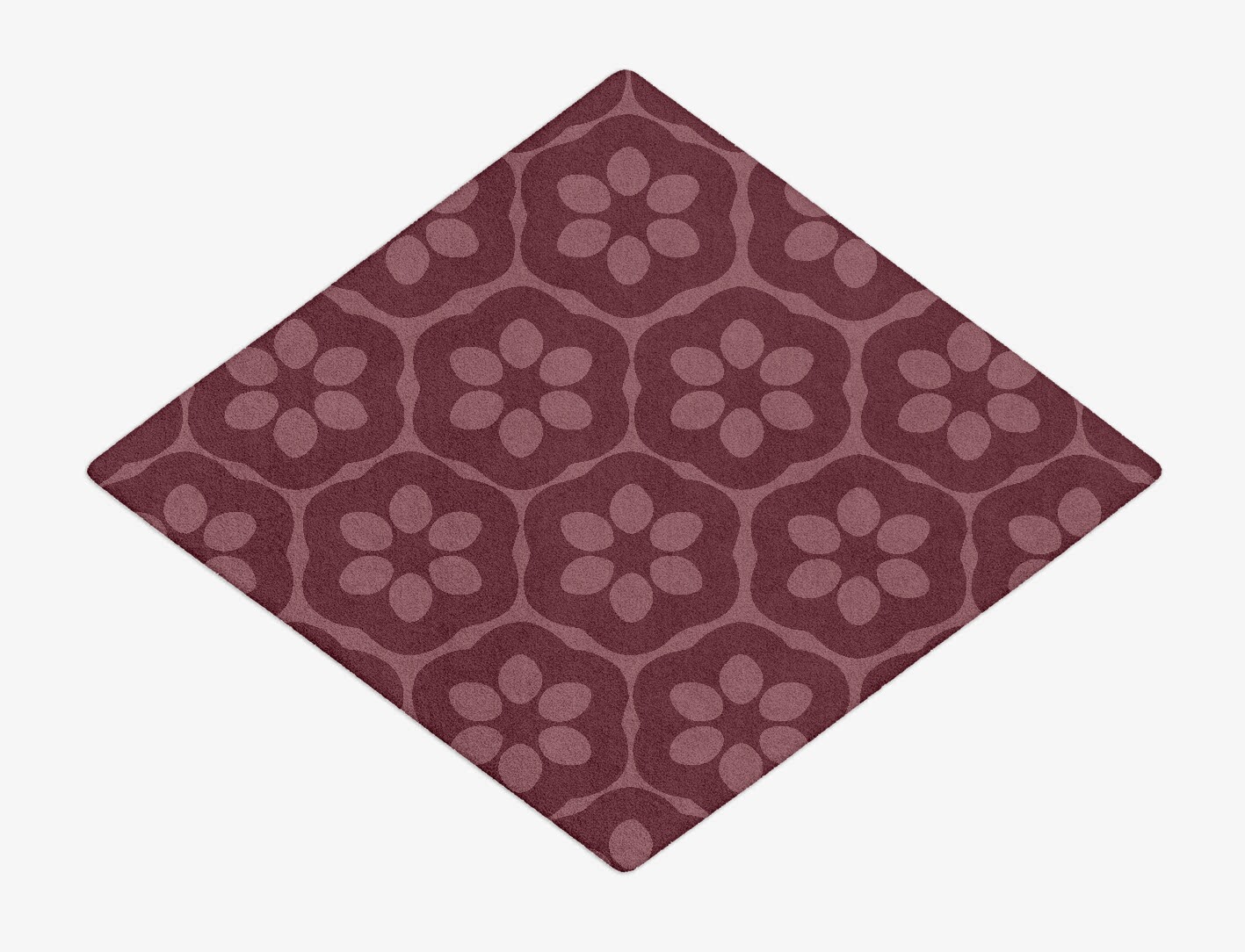 Monet Geometric Diamond Hand Tufted Pure Wool Custom Rug by Rug Artisan