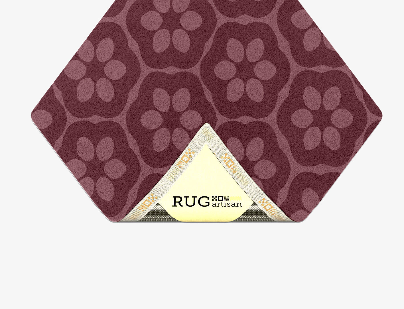 Monet Geometric Diamond Hand Tufted Pure Wool Custom Rug by Rug Artisan