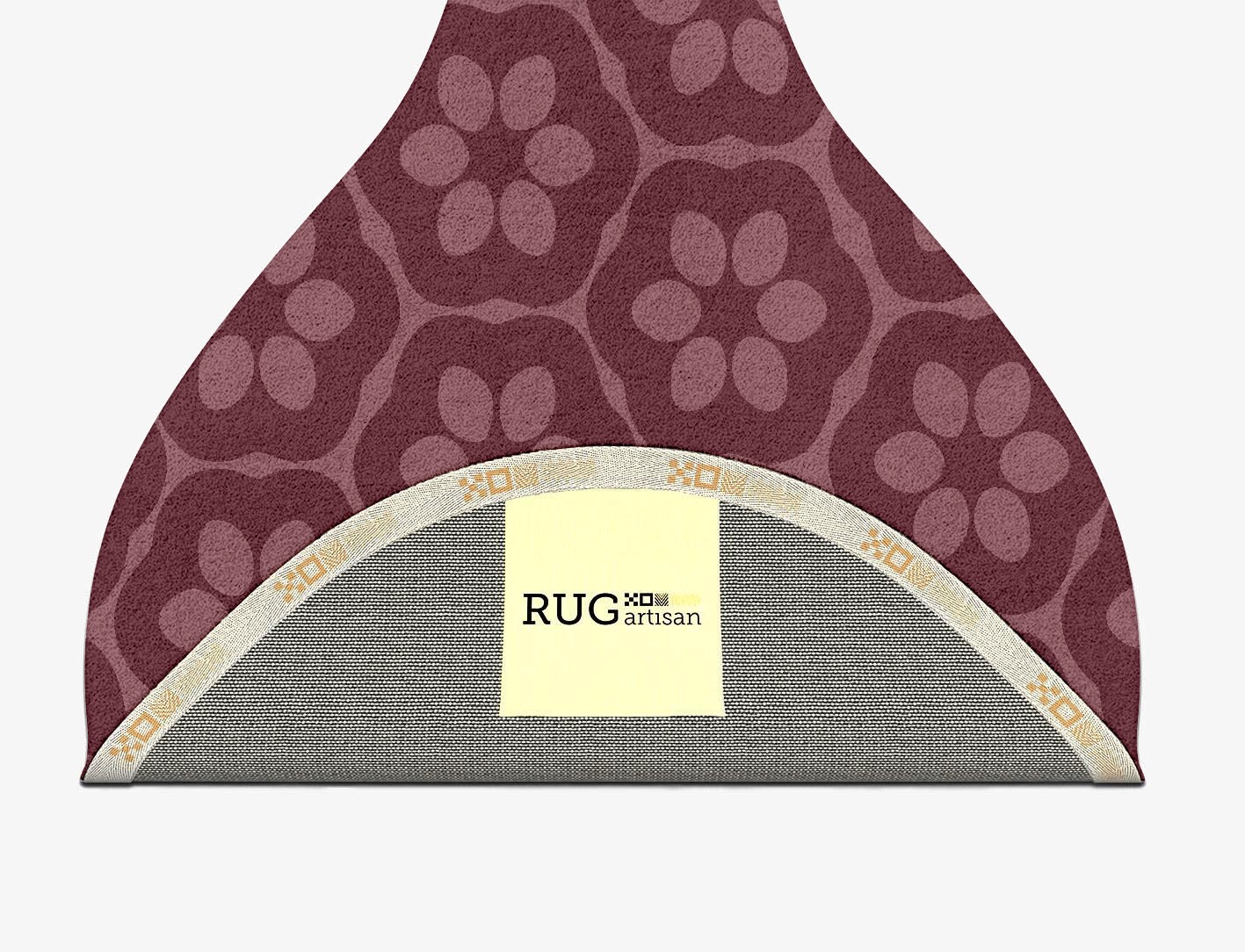 Monet Geometric Drop Hand Tufted Pure Wool Custom Rug by Rug Artisan