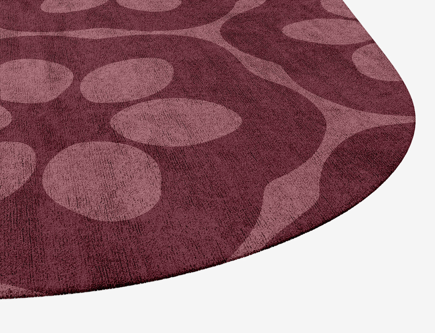 Monet Geometric Eight Hand Tufted Bamboo Silk Custom Rug by Rug Artisan
