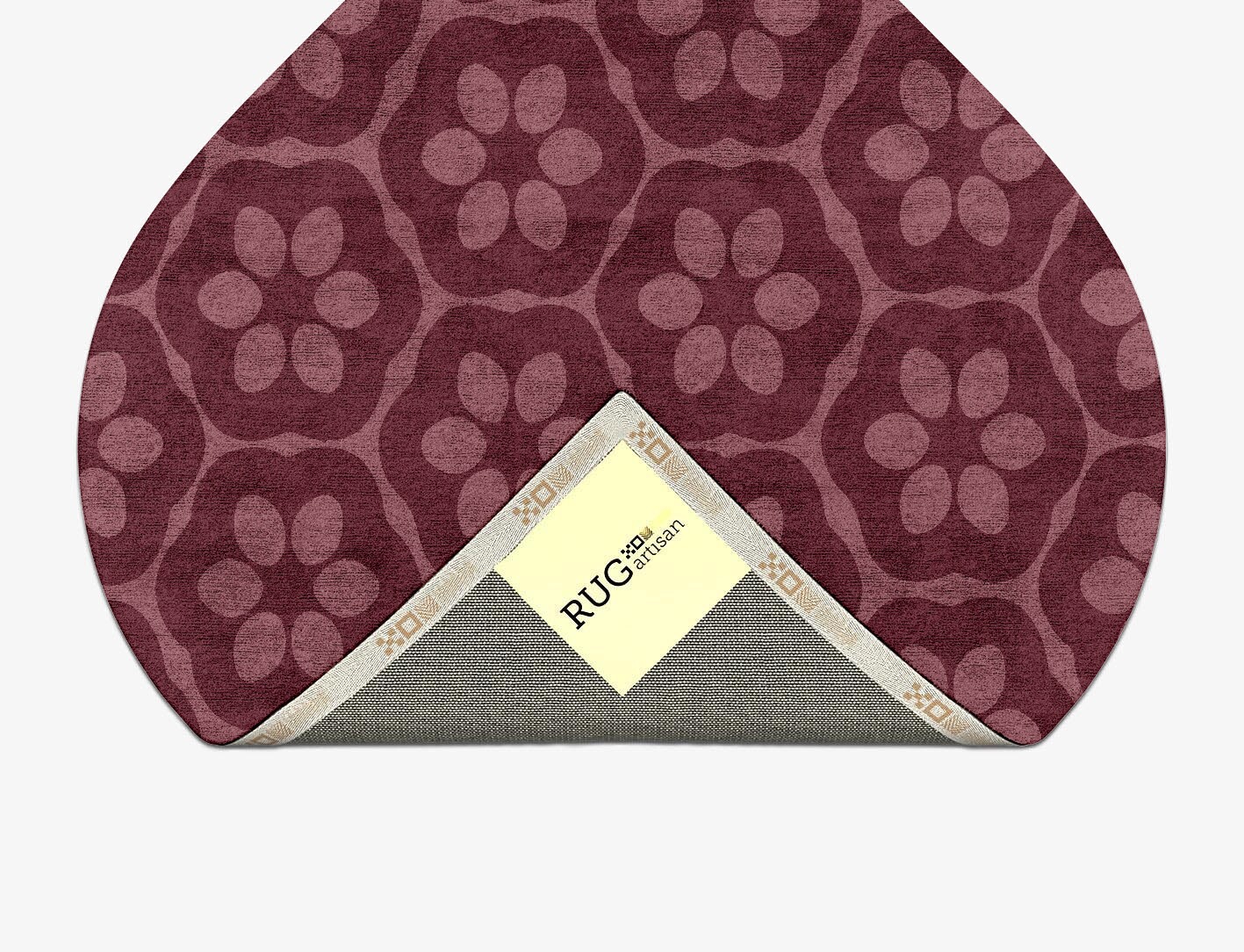 Monet Geometric Ogee Hand Tufted Bamboo Silk Custom Rug by Rug Artisan