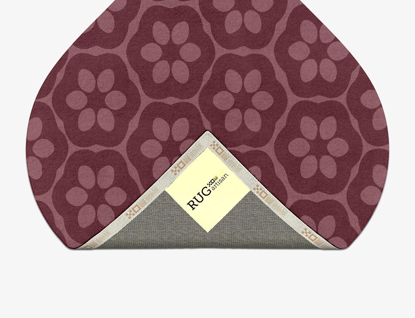 Monet Geometric Ogee Hand Tufted Pure Wool Custom Rug by Rug Artisan