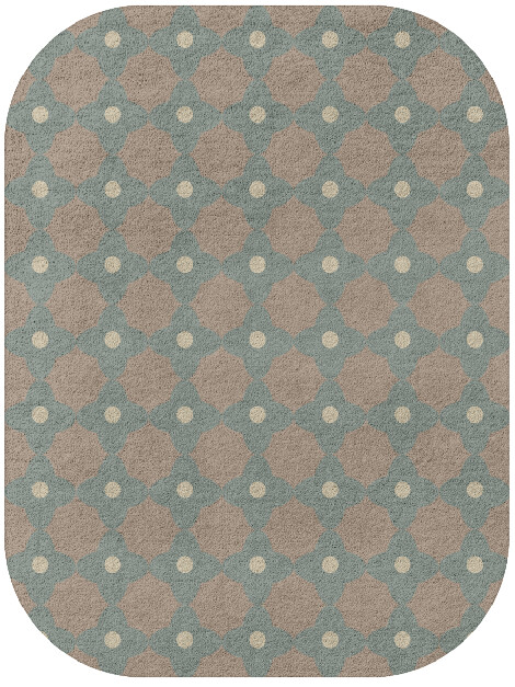 Montage Blue Royal Oblong Hand Tufted Pure Wool Custom Rug by Rug Artisan
