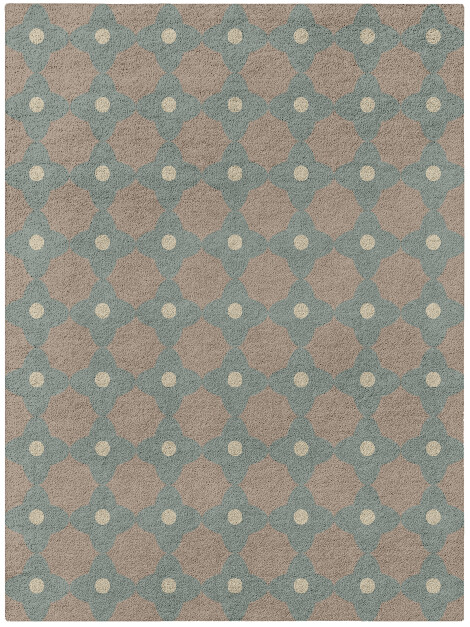 Montage Blue Royal Rectangle Hand Tufted Pure Wool Custom Rug by Rug Artisan