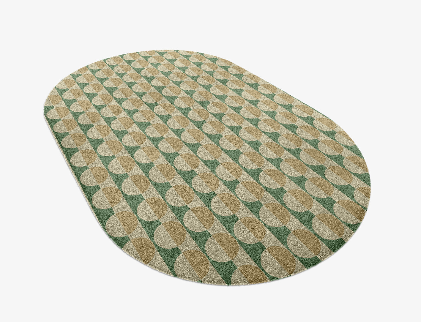 Moonbow Geometric Capsule Hand Knotted Tibetan Wool Custom Rug by Rug Artisan