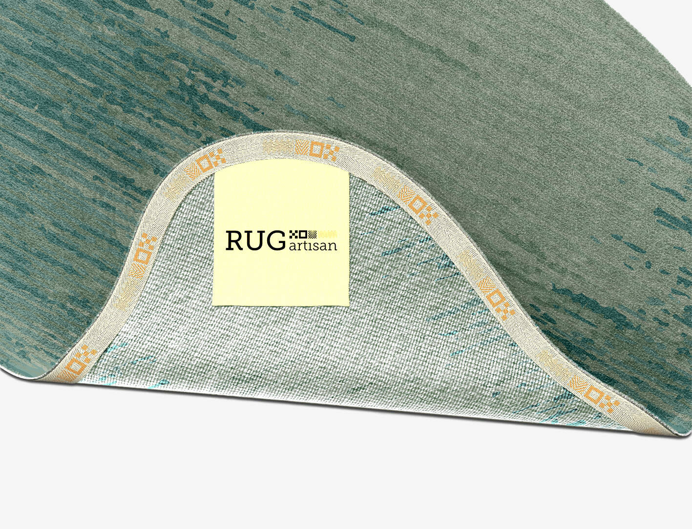 Moonshine Gradation Splash Hand Knotted Tibetan Wool Custom Rug by Rug Artisan
