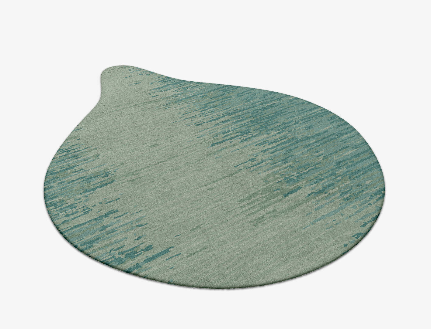 Moonshine Gradation Drop Hand Tufted Pure Wool Custom Rug by Rug Artisan